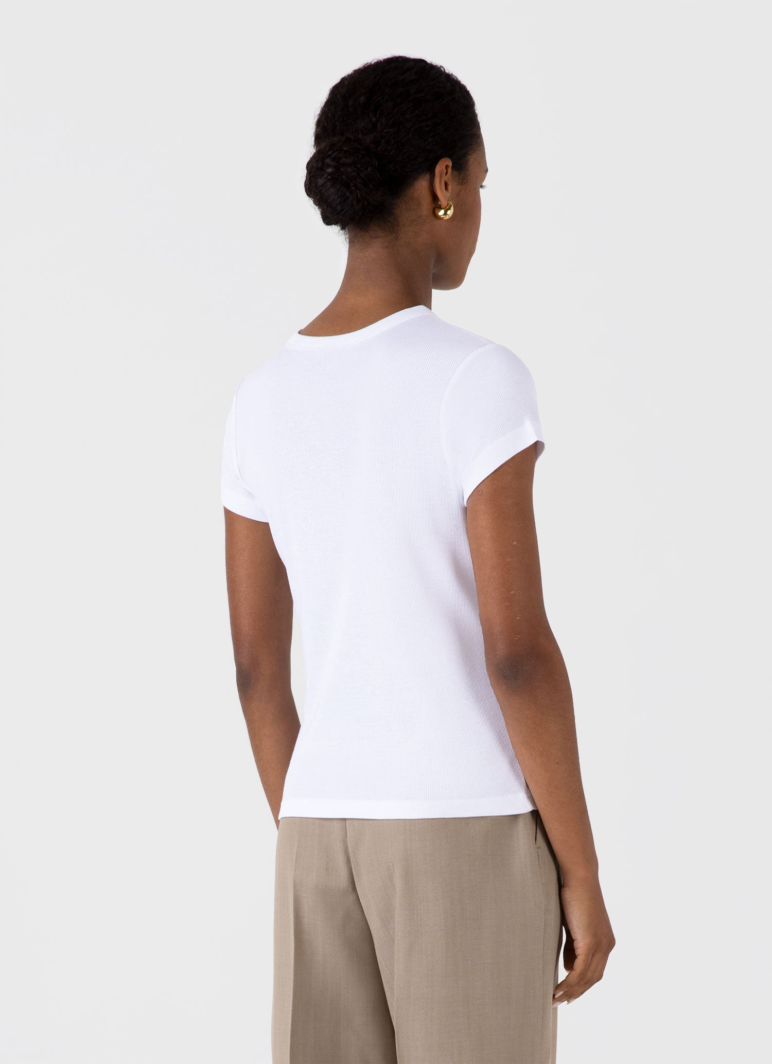 Ribbed T‑shirt - 3