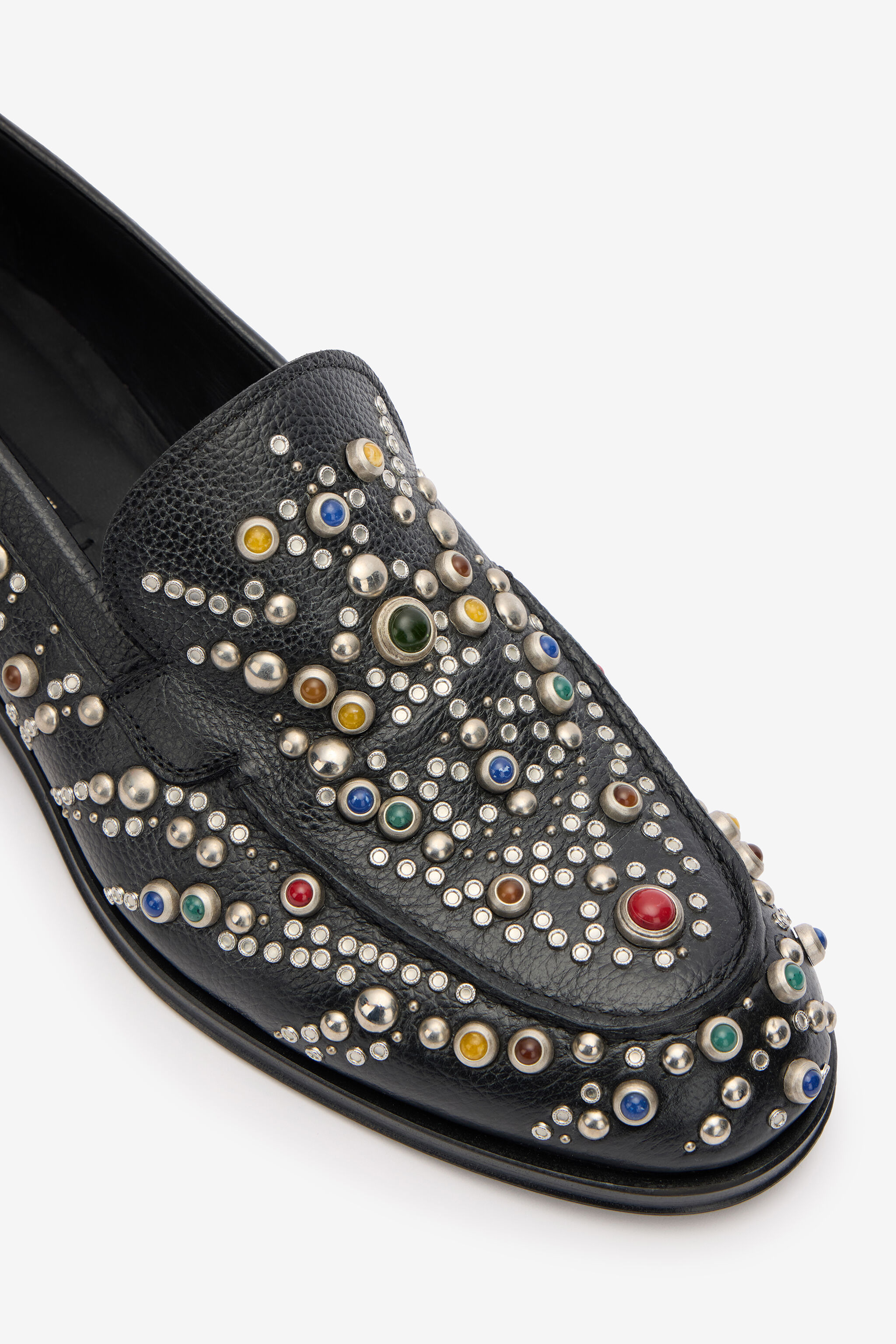 Loafers With Studs And Stones - 5