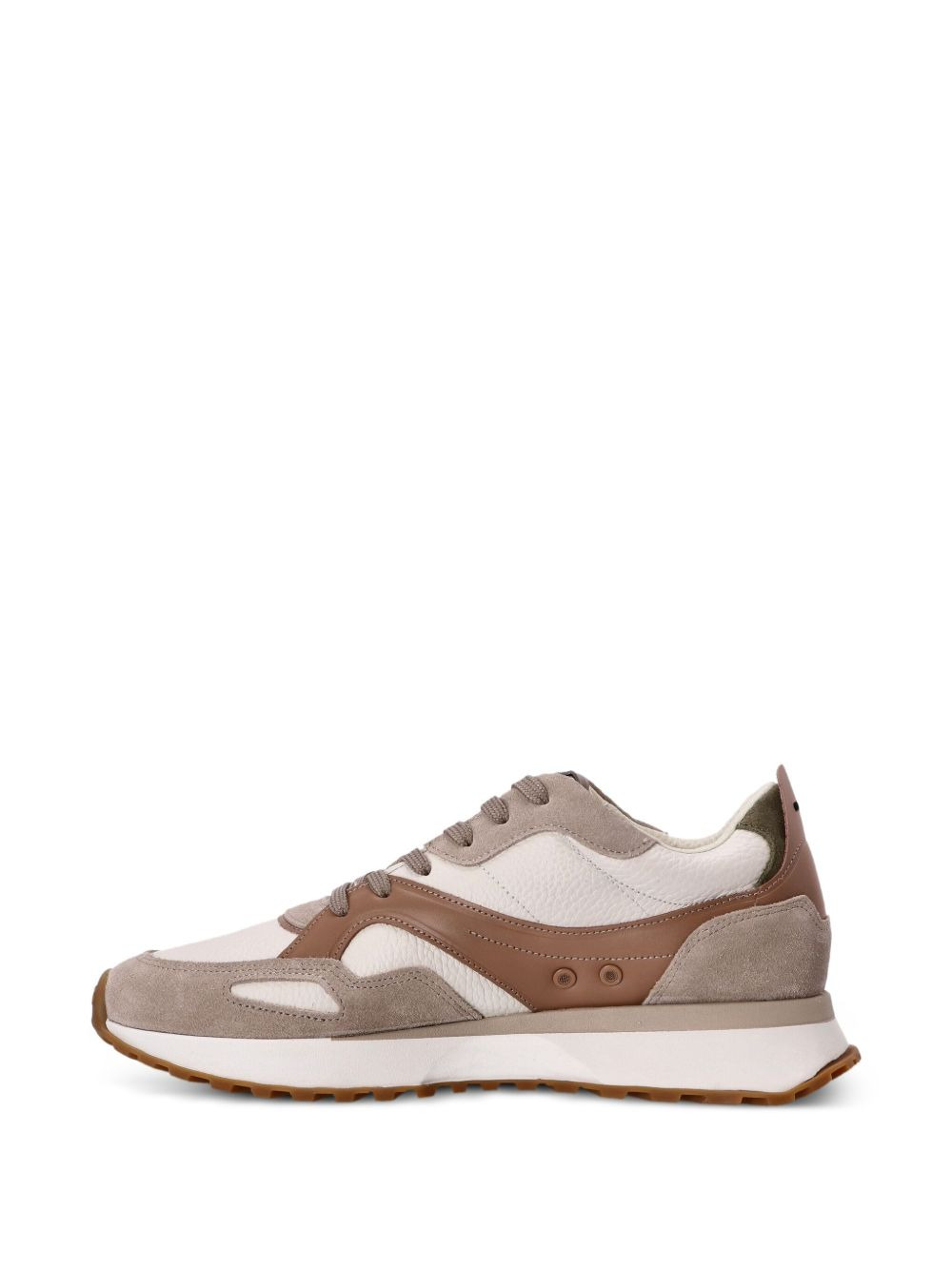 panelled sneakers - 5