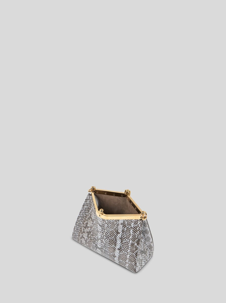 MINI VELA BAG IN ELAPHE LEATHER - 3