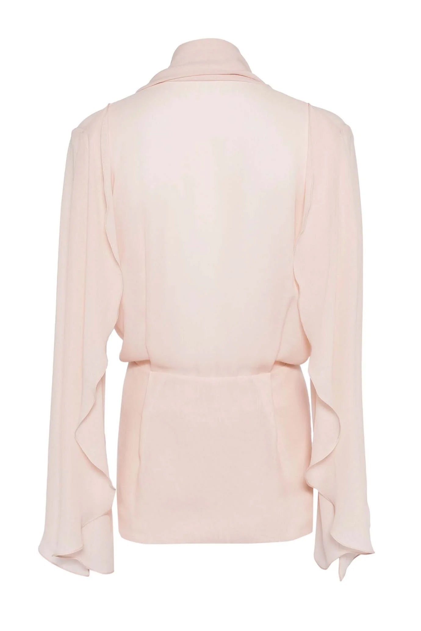 BUTTONED SILK BLOUSE - 2