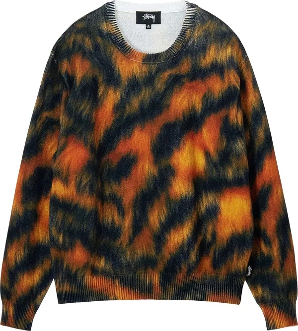 Stüssy STUSSY Men Printed Fur Sweater | ateliernewyork | REVERSIBLE