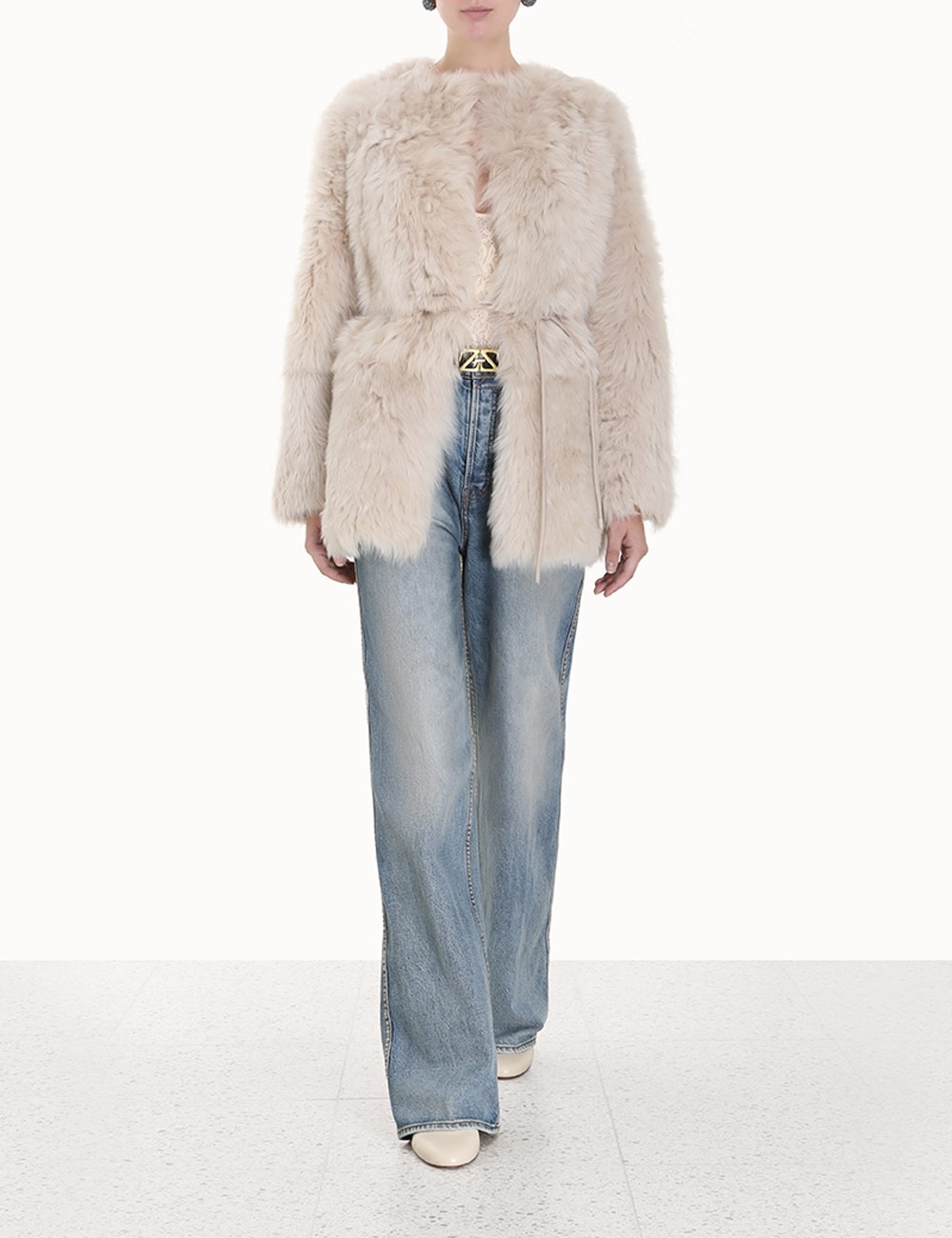 LUMINOSITY SHEARLING JACKET - 2