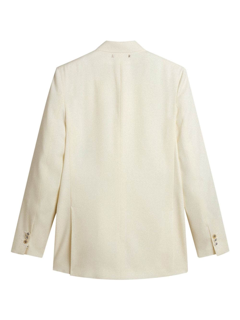 wool-gabardine blazer - 2