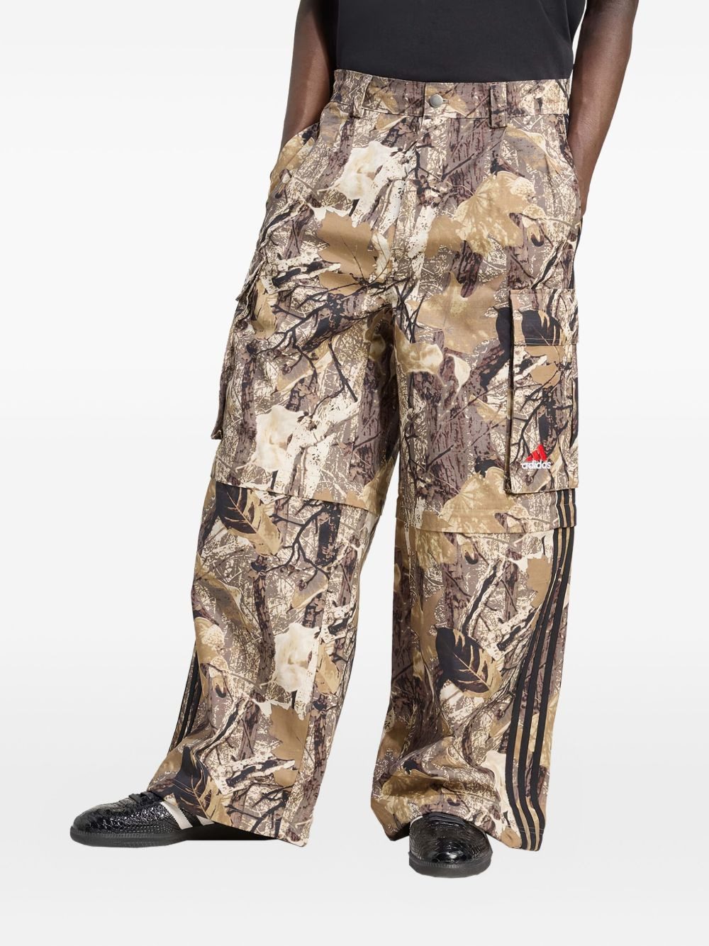 camouflage cargo trousers - 2