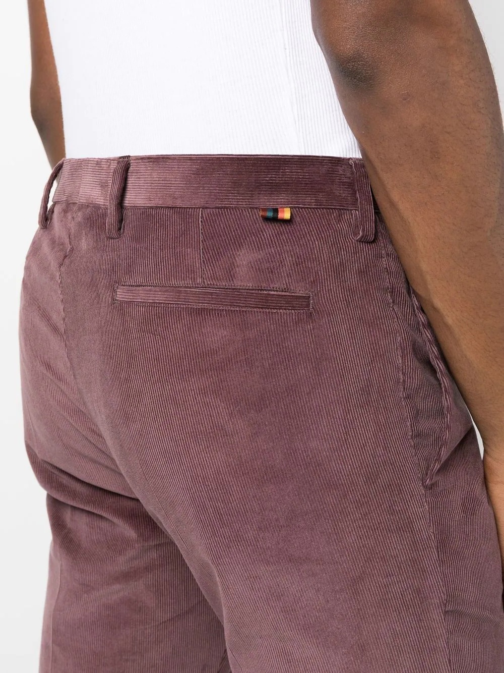 corduroy slim-fit trousers - 5