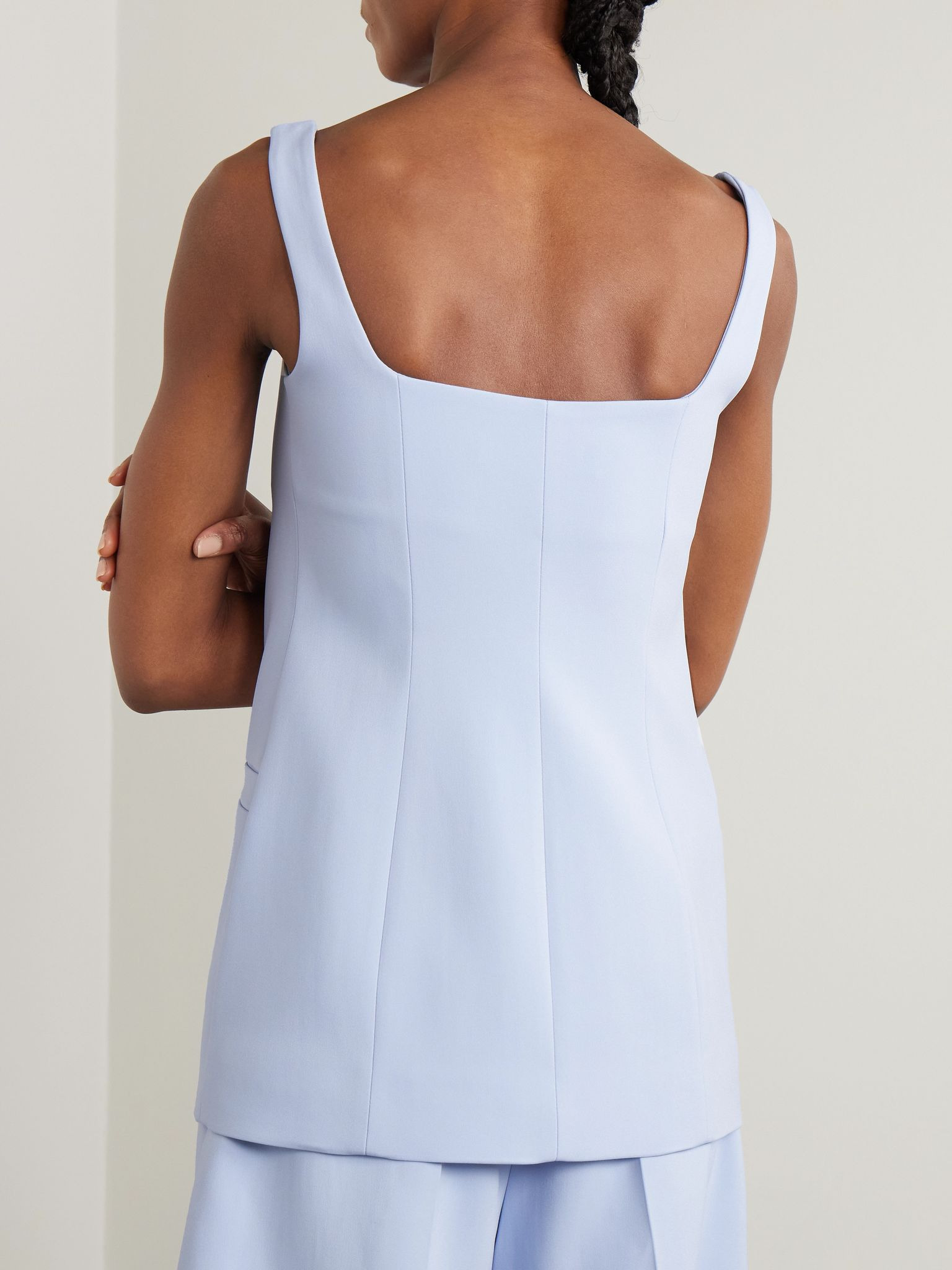 Crepe top Light blue - 3