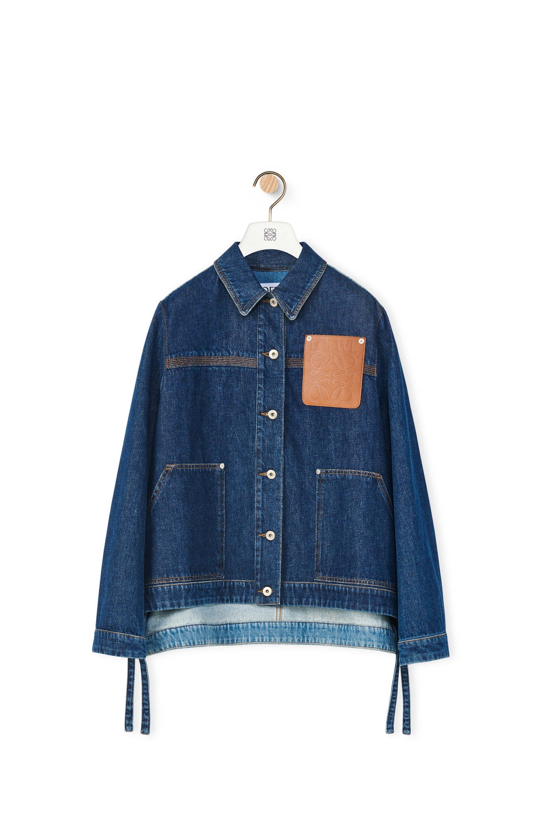 Workwear jacket in denim - 1