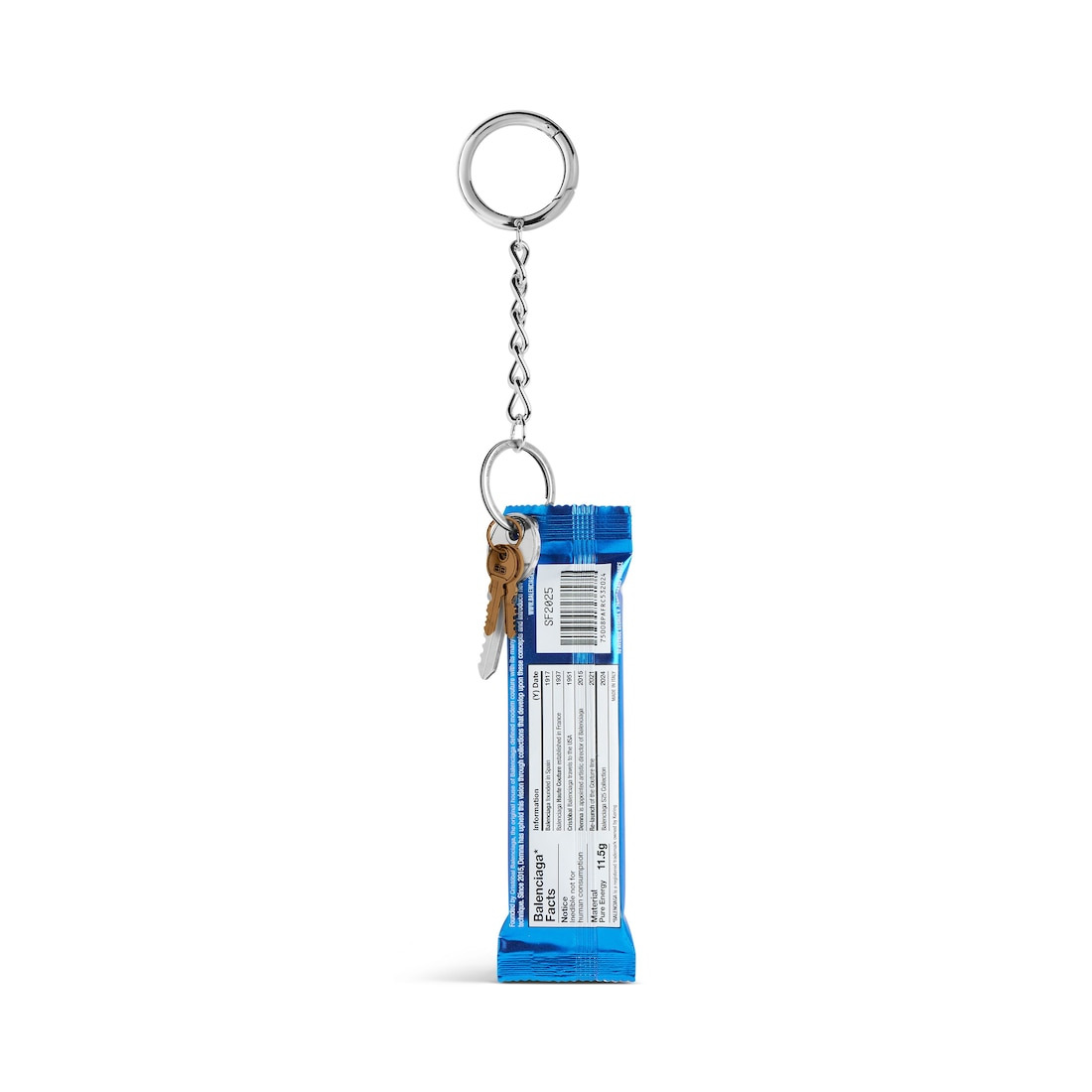 Keychain Energy Bar Charm in Marine Blue - 2