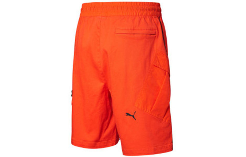 PUMA PUMA x Attempt Shorts 'Orange Black' 598196-47 outlook