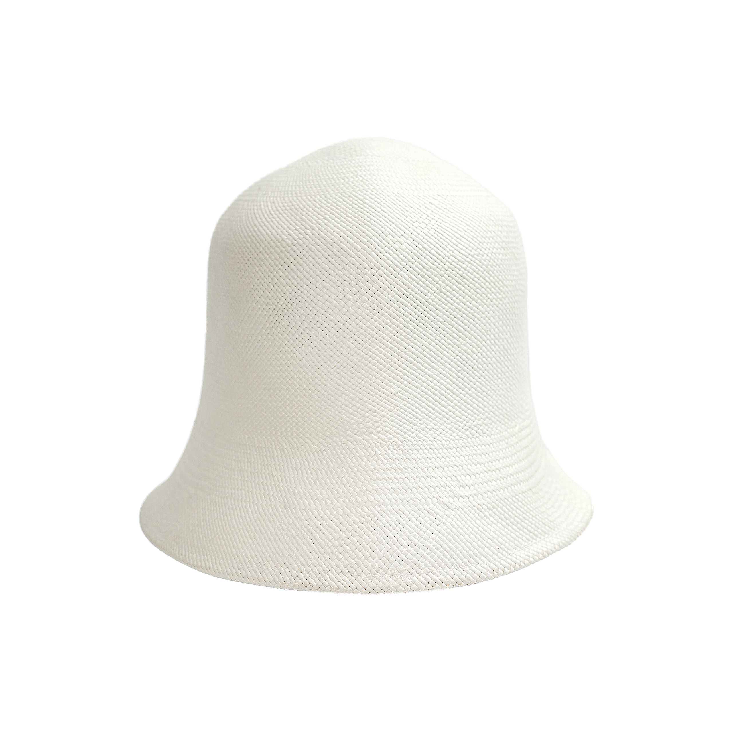 WHITE TOQUILLA HAT - 4