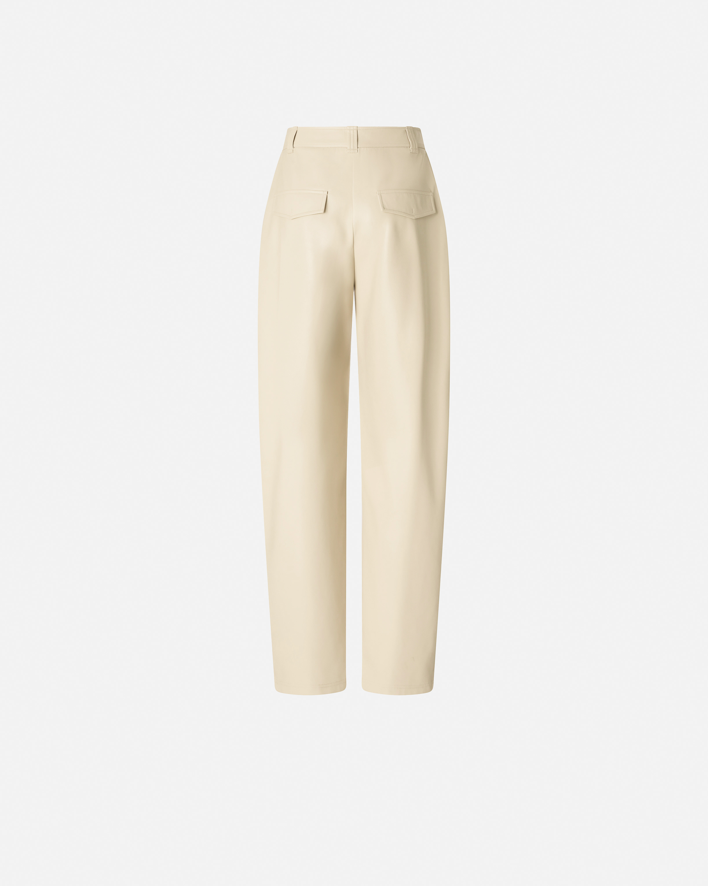 SOFT TOUCH LEATHER-EFFECT BALLOON TROUSERS - 2