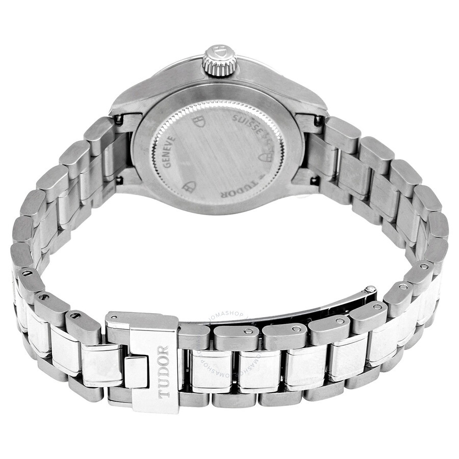 Tudor Automatic Burgundy Diamond Dial Ladies Watch M12100-0015 - 3