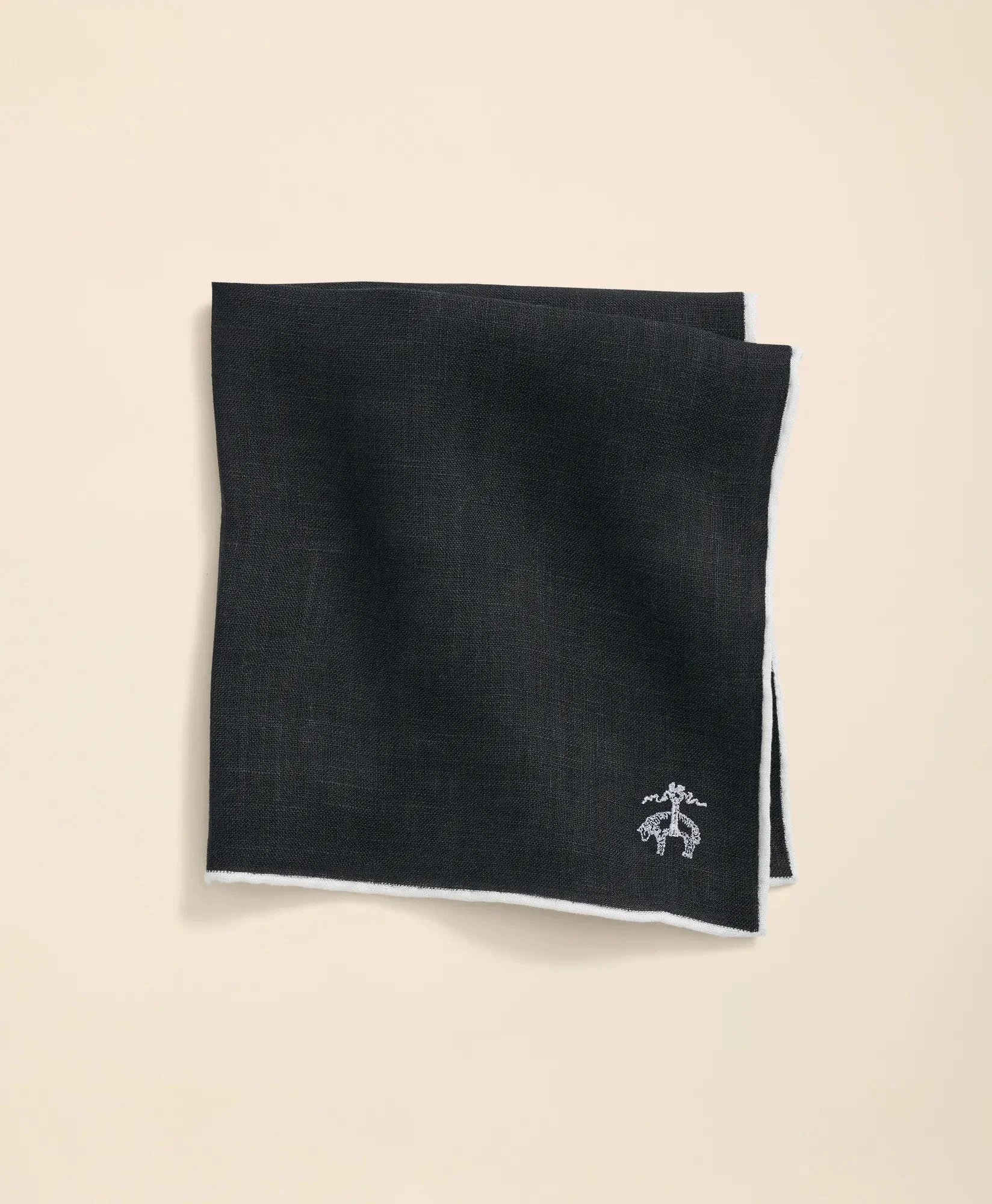Linen Jacquard Pocket Square - 1