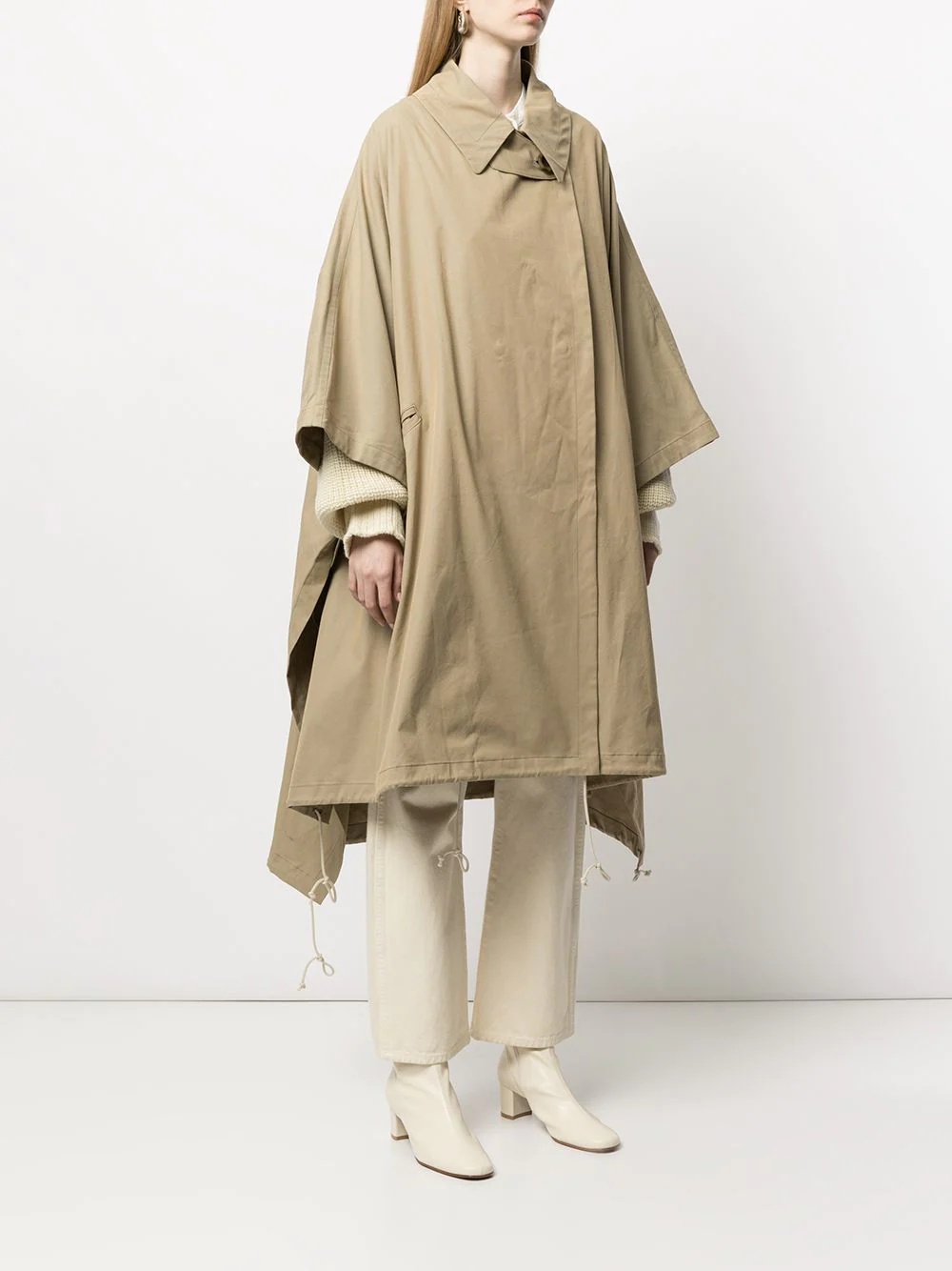 oversized trench coat - 3