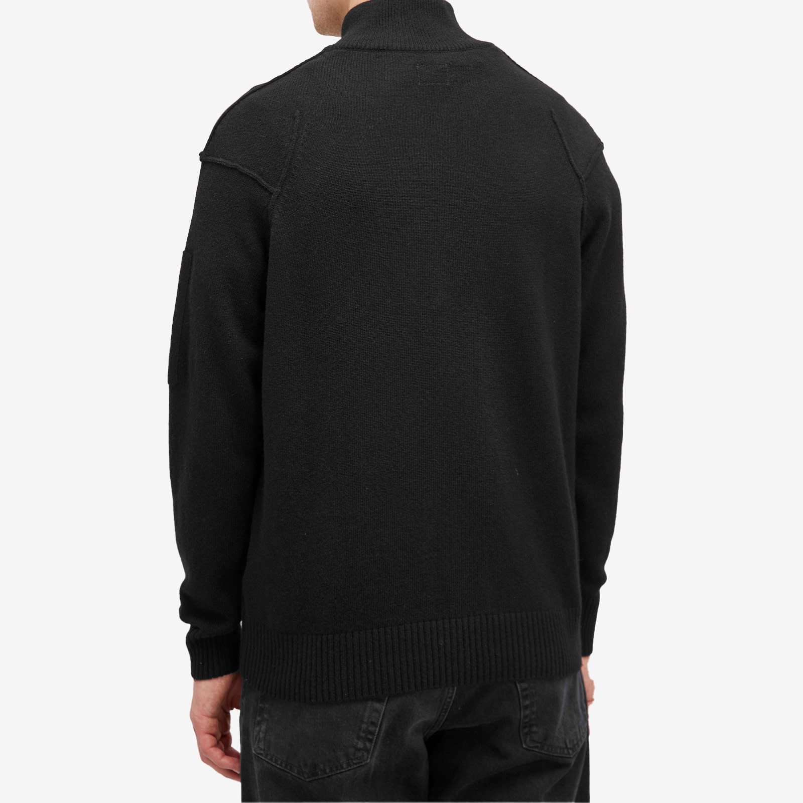 C.P. Company Lambswool Grs Half Zip Knit - 3