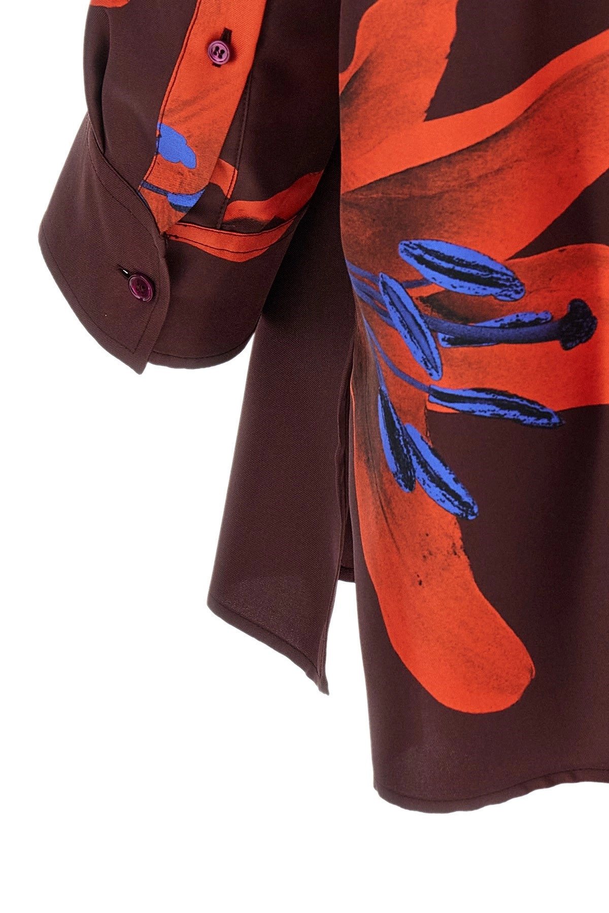 Mcqueen Women 'Flame Lily' Shirt - 5