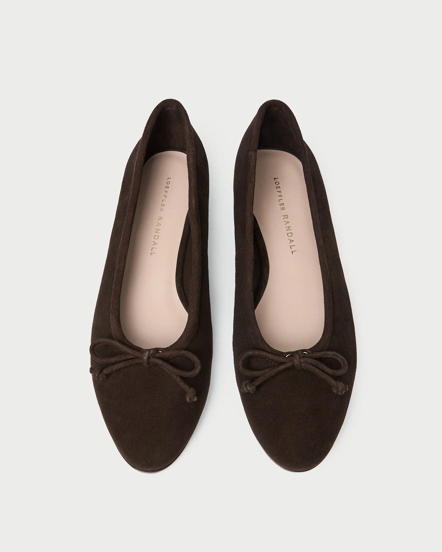 Noelle Brown Suede Ballet Flat - 1