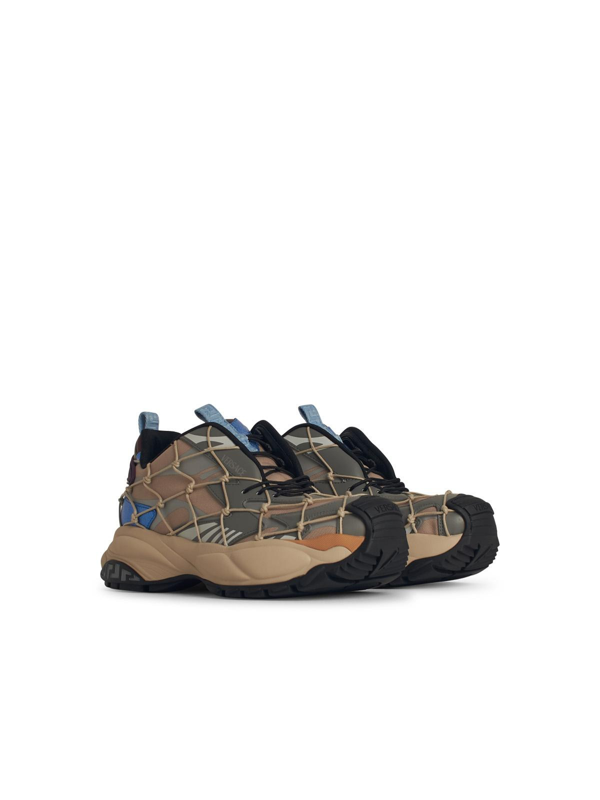 Versace 'Mercury' Multicolor Polyester Sneakers Men - 2