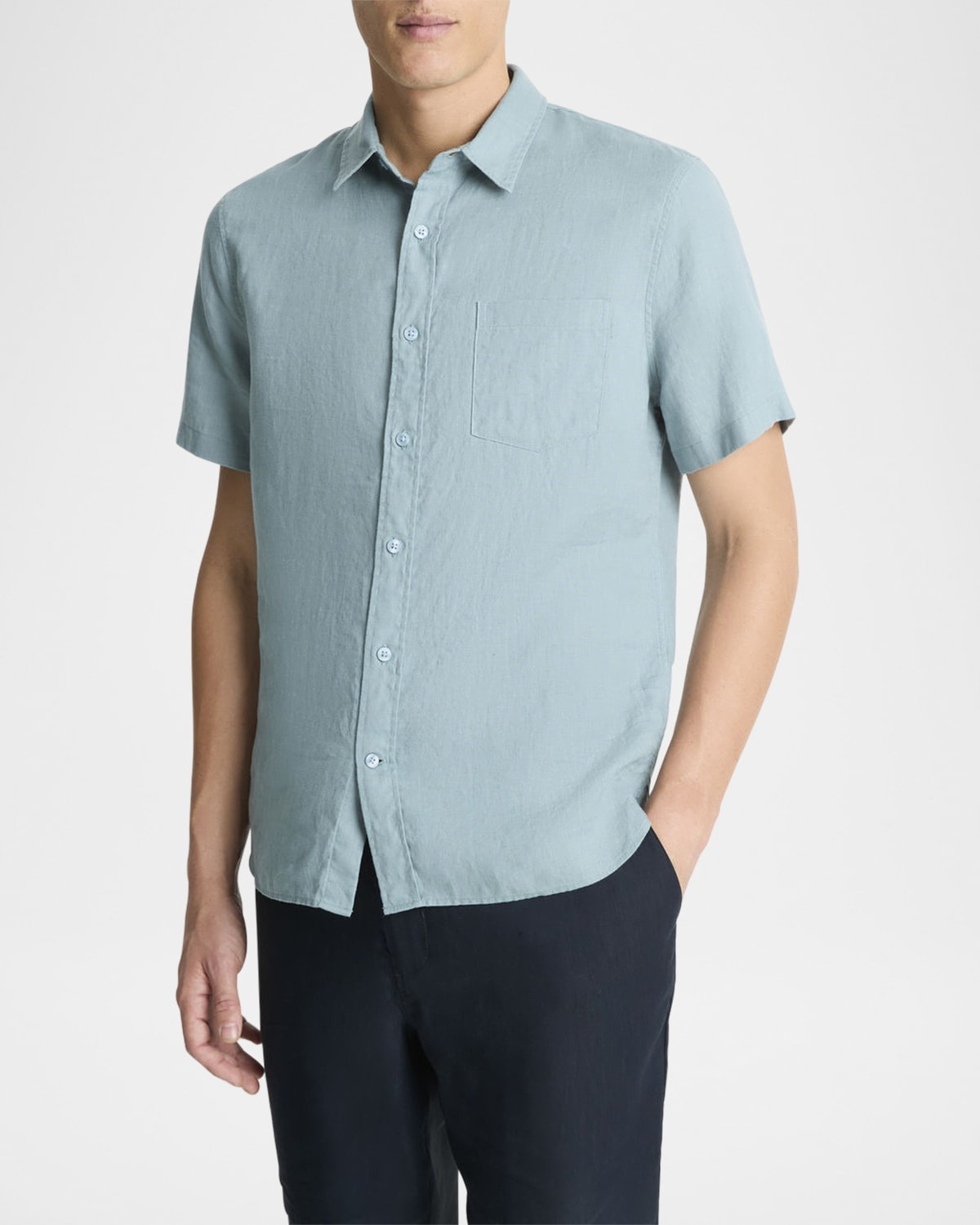 Men's Linen Sport Shirt - 4