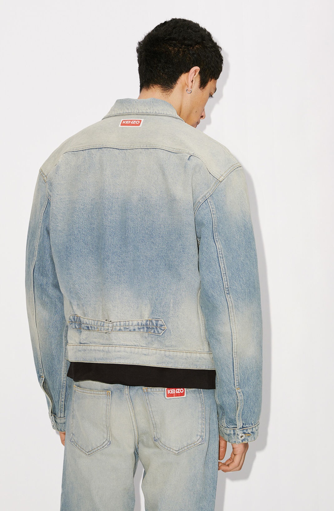 Boxy denim jacket - 4