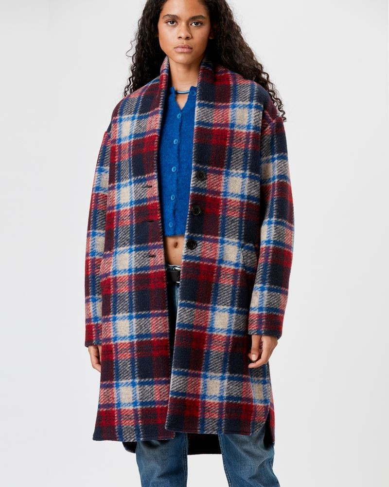 GABRIEL CHECKED COAT 4