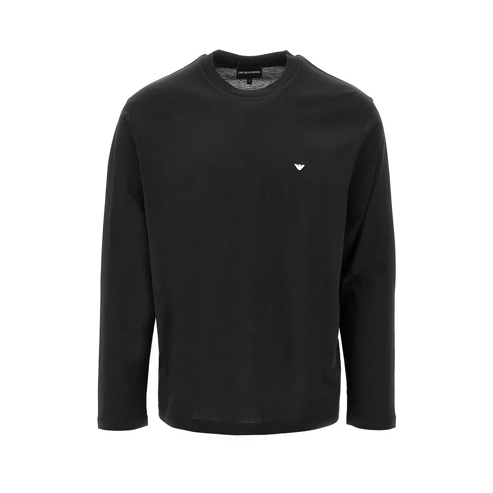 LYOCELL AND COTTON BLEND T-SHIRT WITH LOGO - 1
