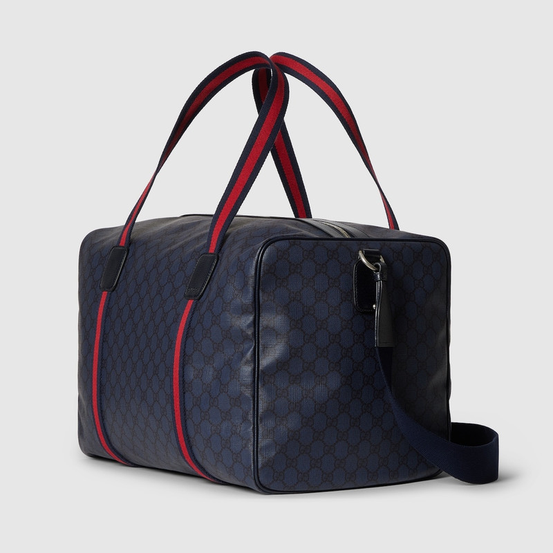 GUCCI Medium duffle bag with Web outlook