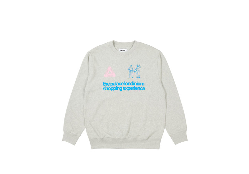 SHOPPING EXPERIENCE CREW GREY MARL - 1
