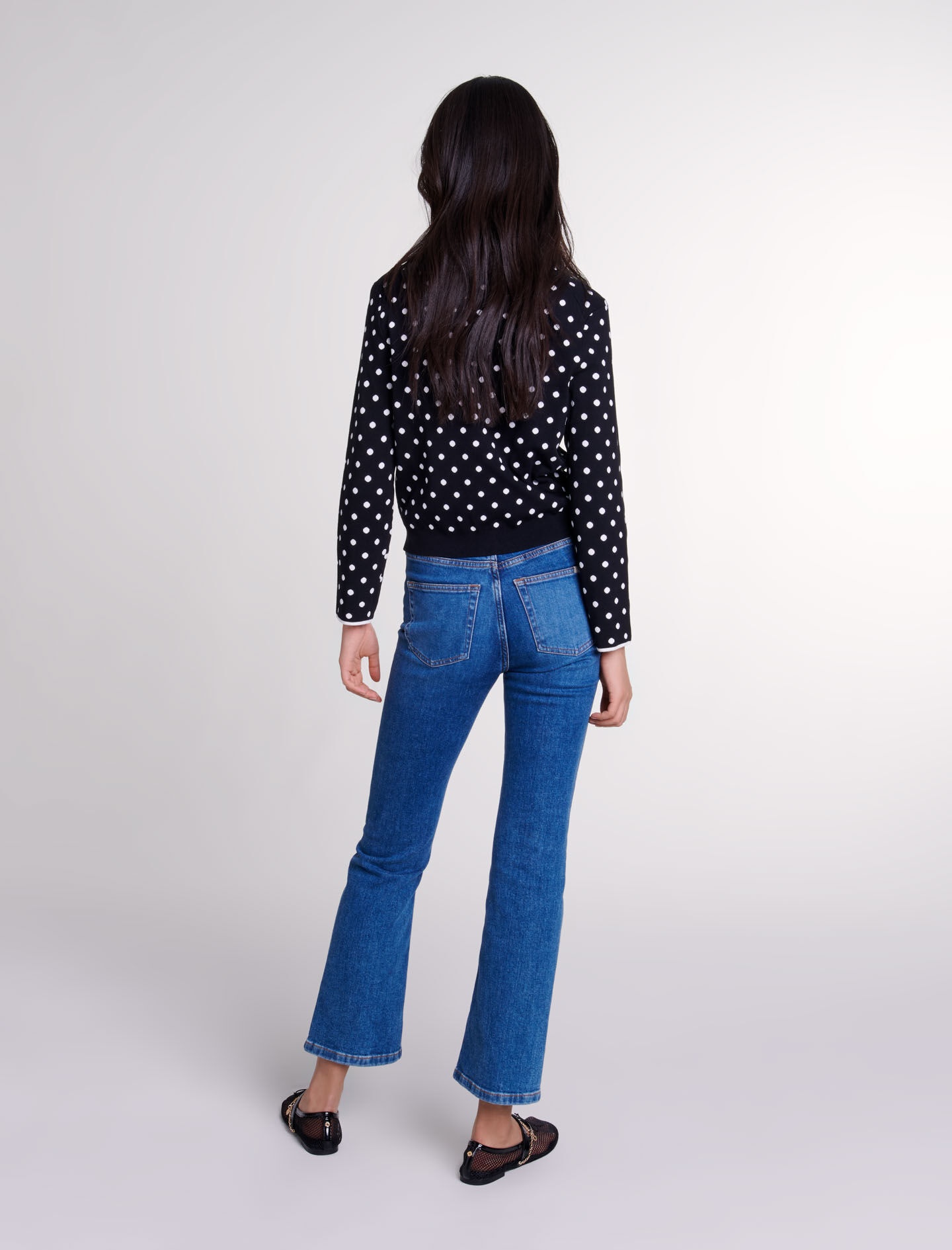 Fancy knit cardigan - 4