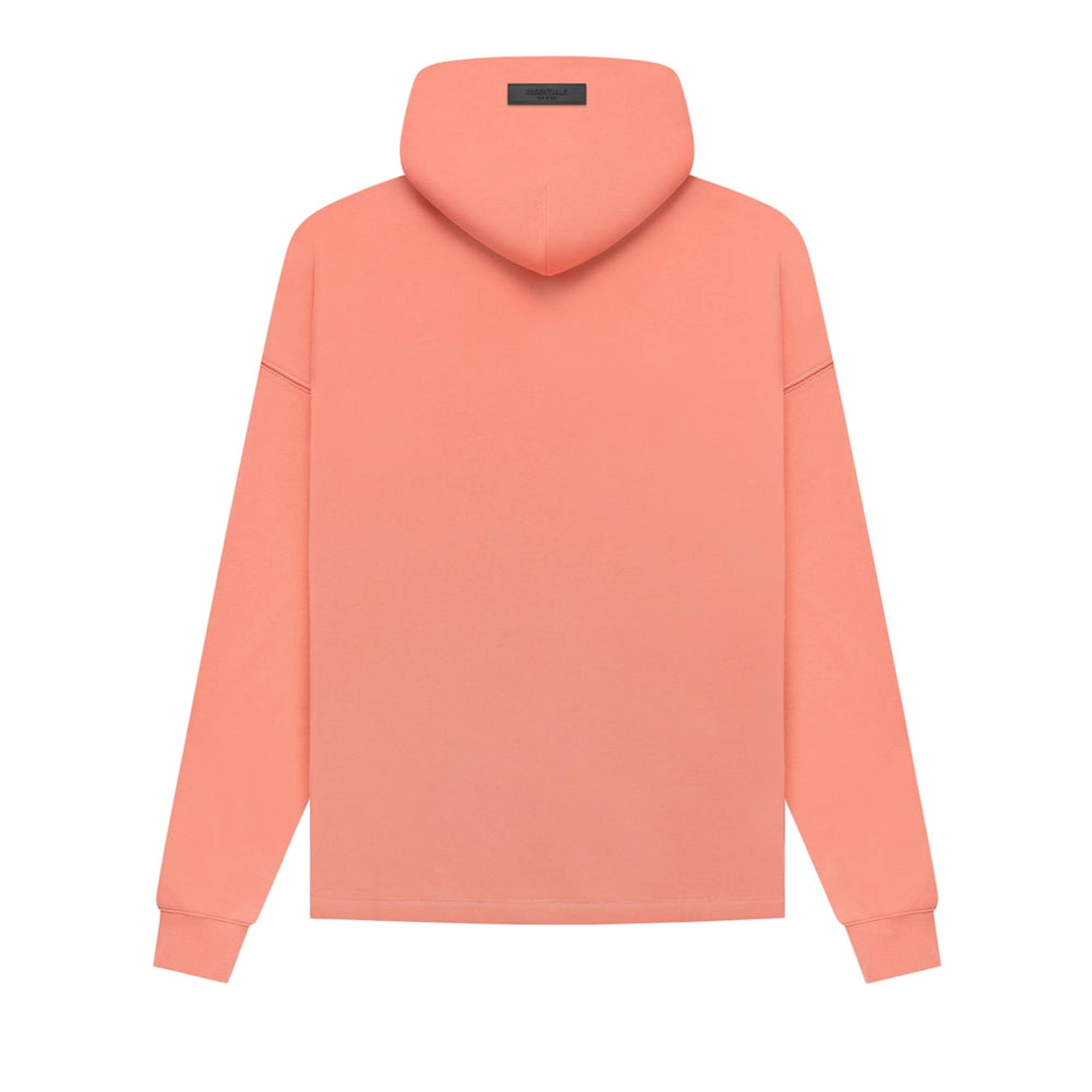 Fear of God Essentials Relaxed Hoodie 'Coral' - 2