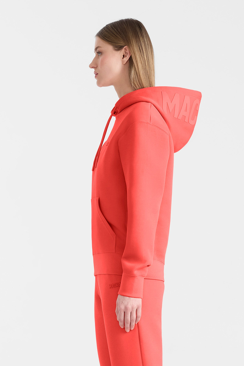 ZOSIA-Z Double-Face Jersey Logo Hoodie 4