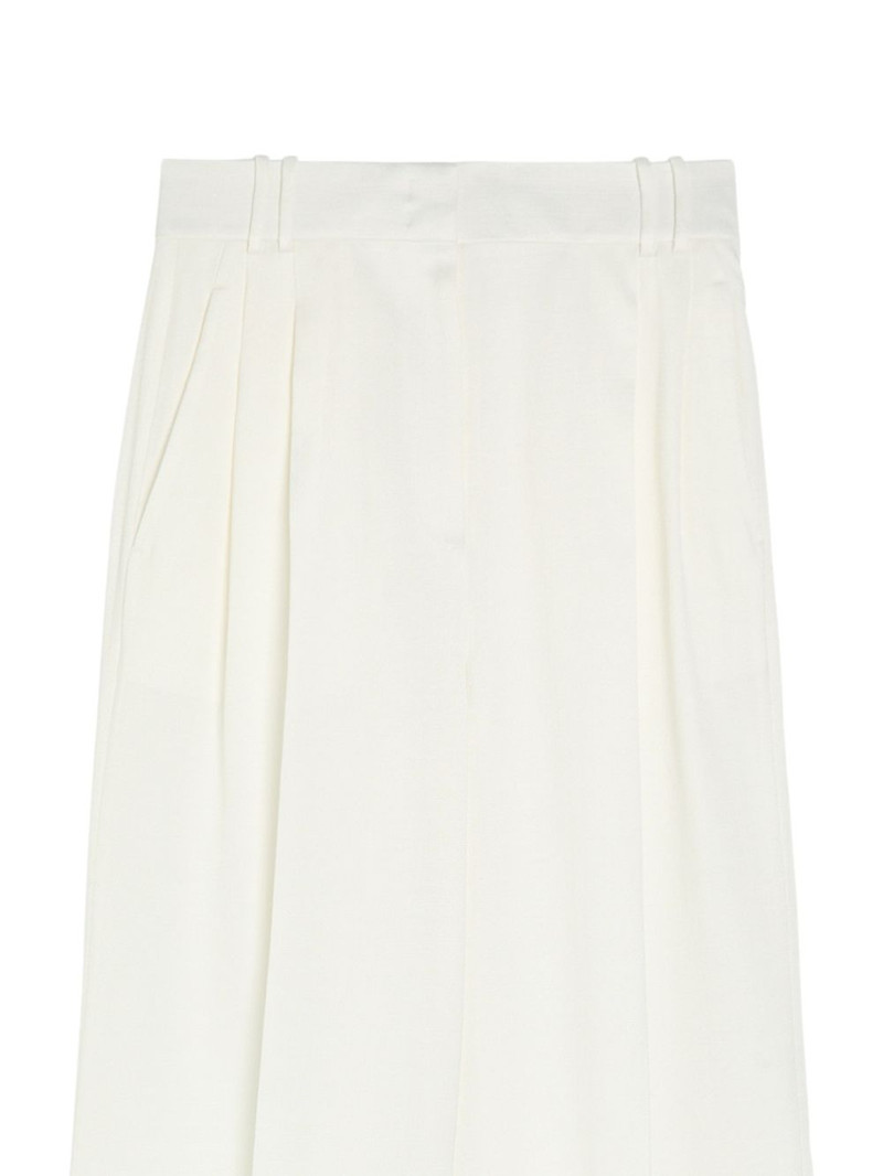Another Tomorrow pleated trousers outlook