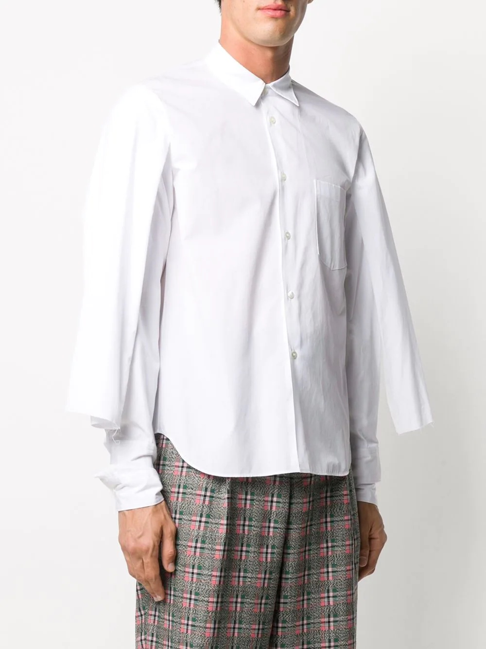 long-sleeve cotton shirt - 3