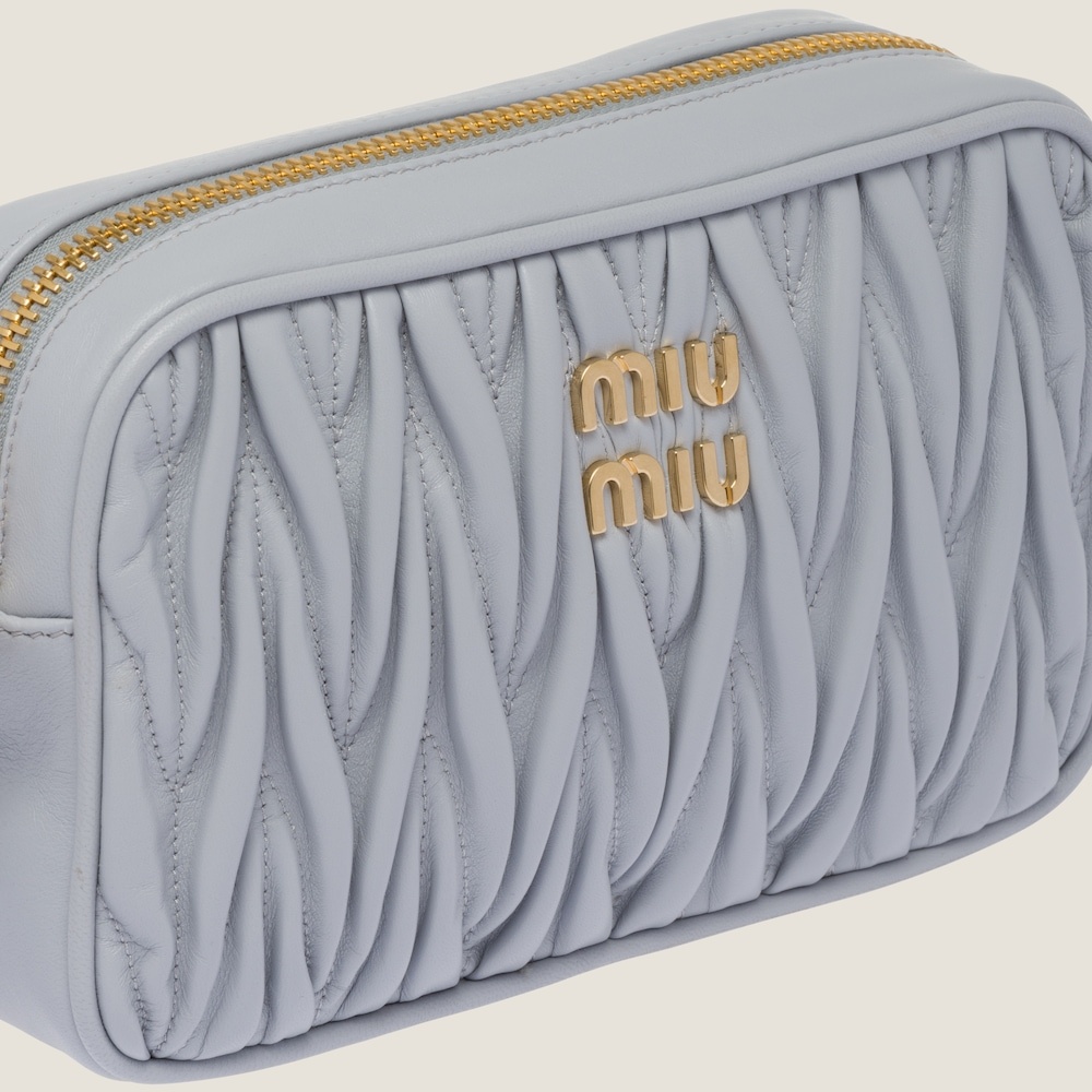 Matelassé nappa leather shoulder bag - 7