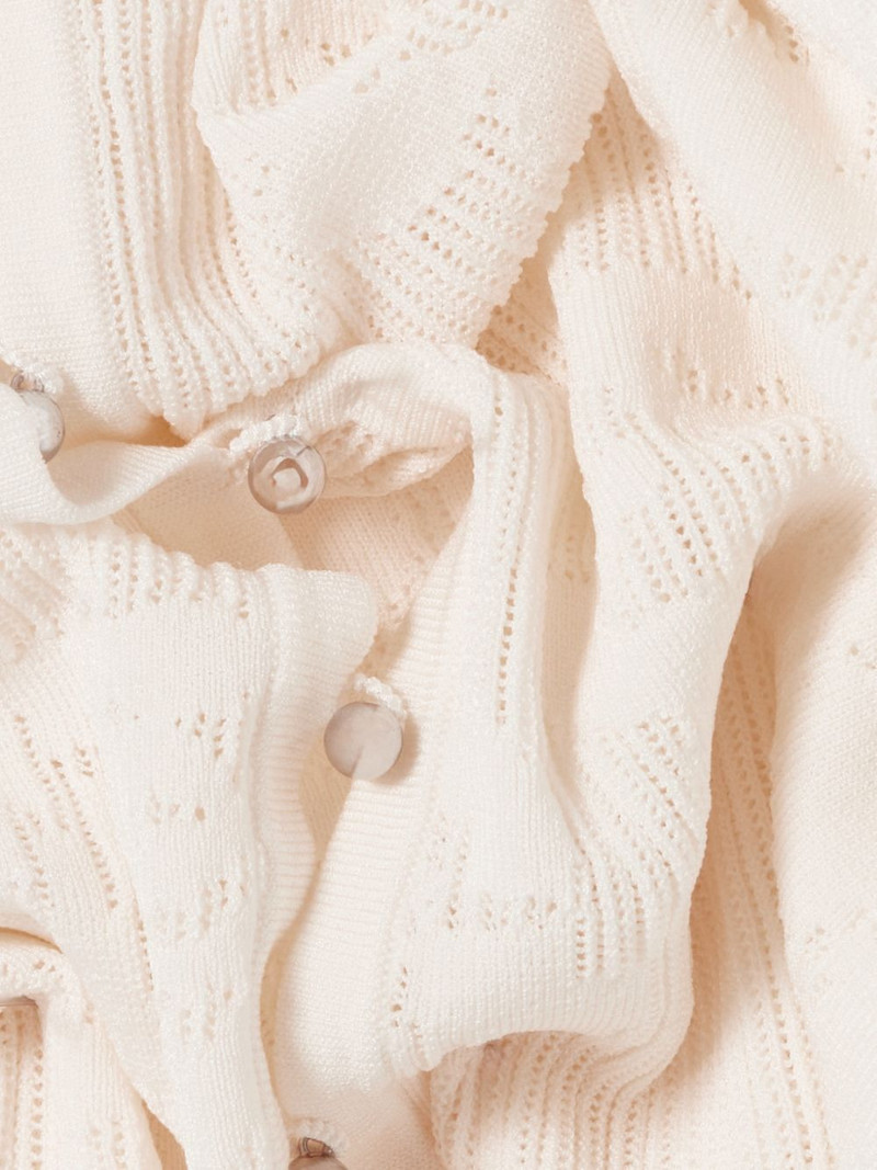 buttoned short-sleeves cardigan 7