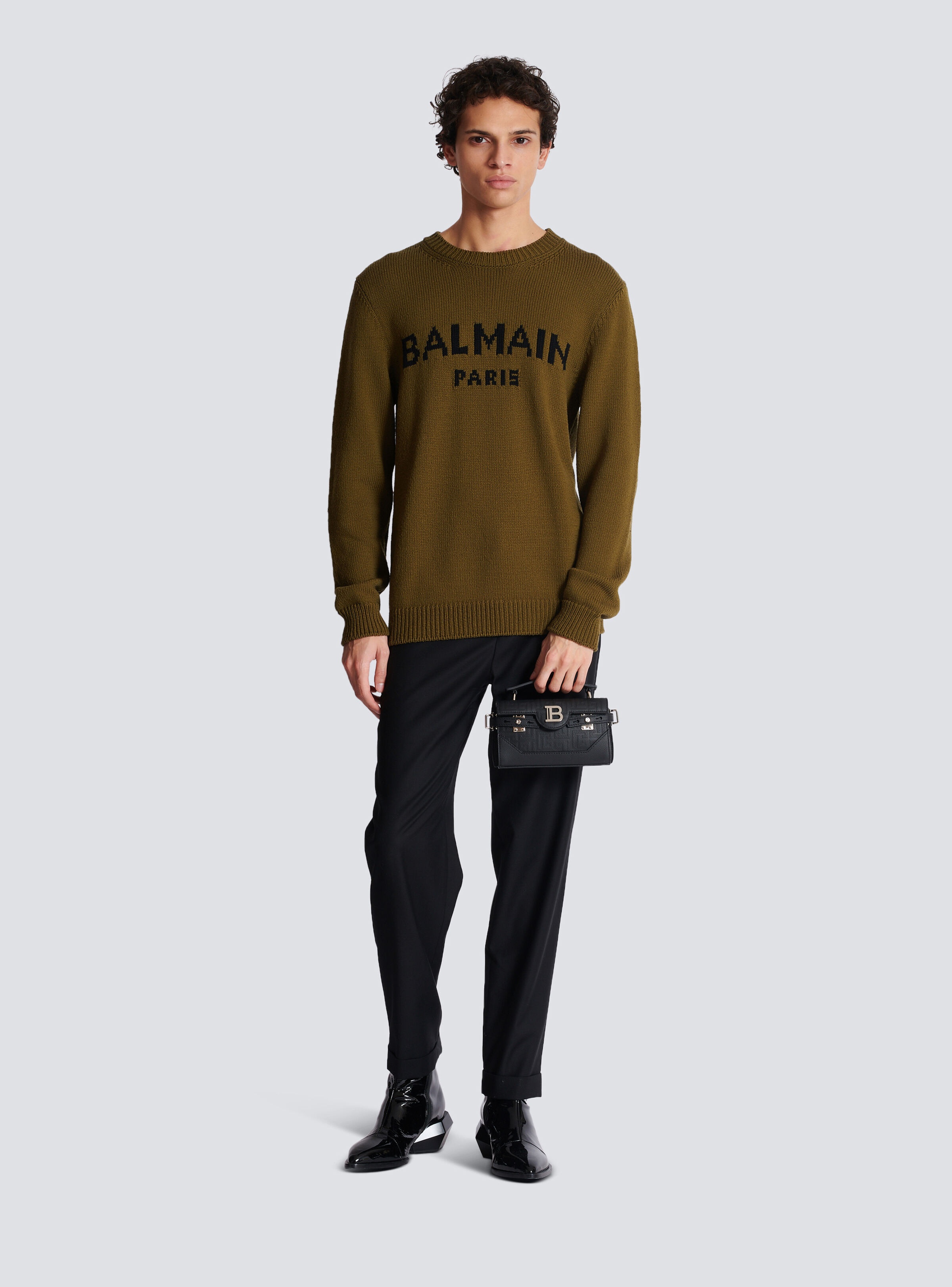 Wool Balmain Paris jumper - 2