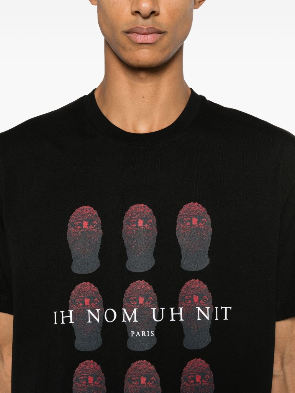 Red Masks-print T-shirt - 9
