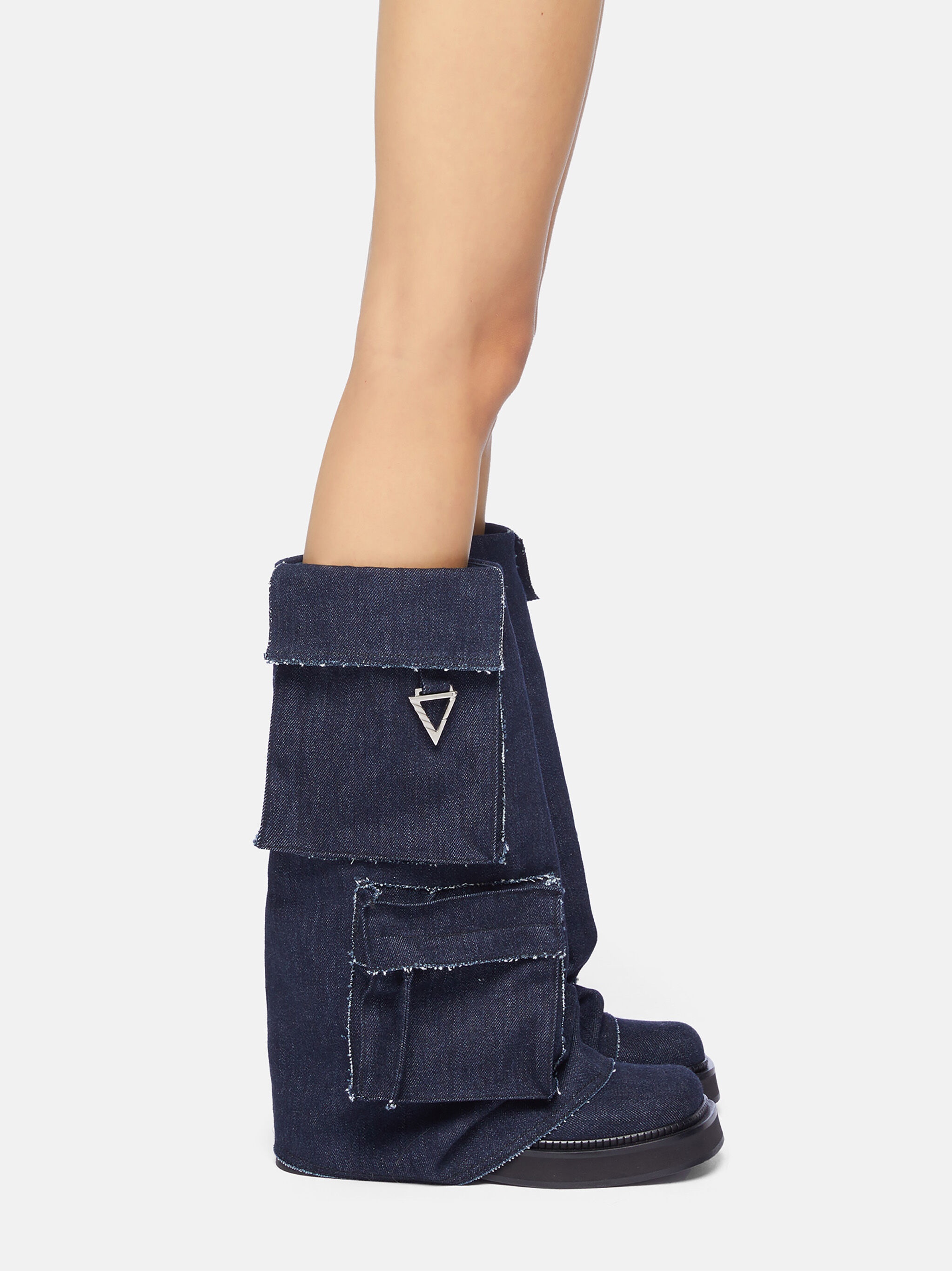 ''ROBIN'' DARK BLUE FERN BOOT - 2