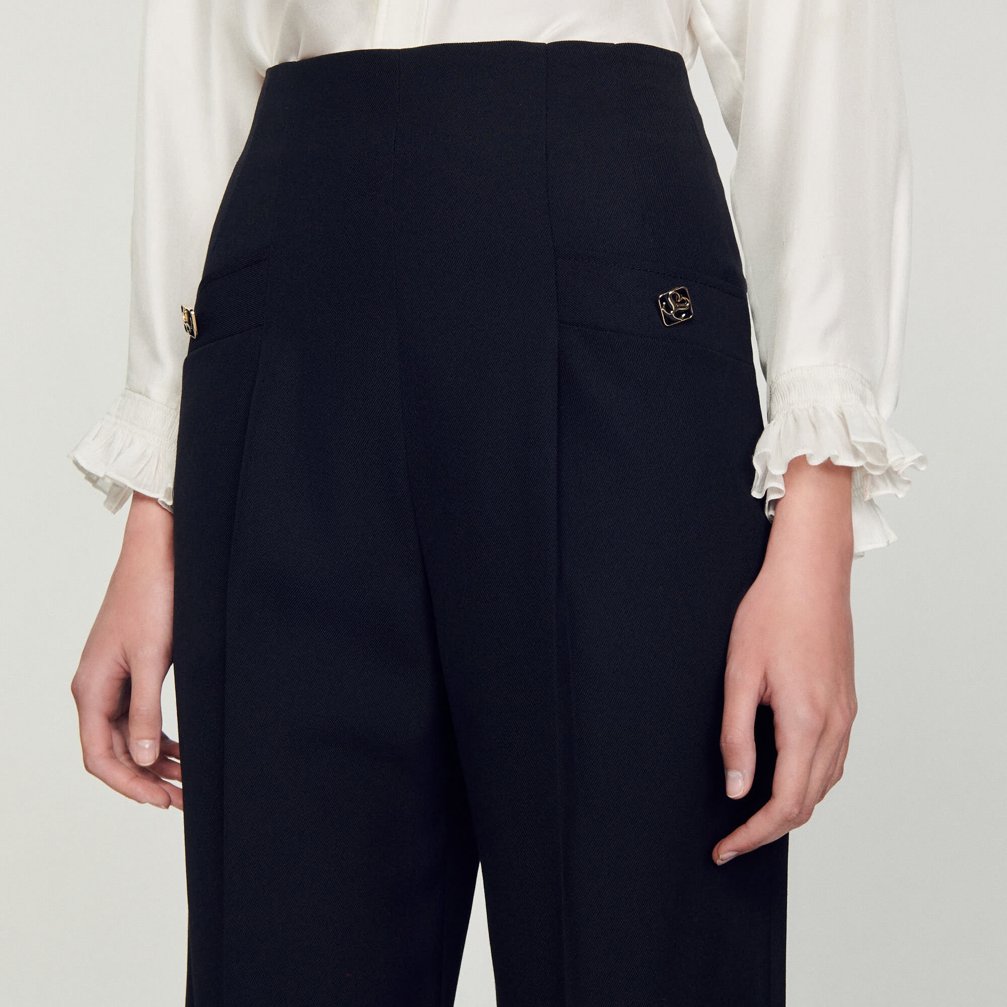 HIGH-WAISTED PANTS - 4