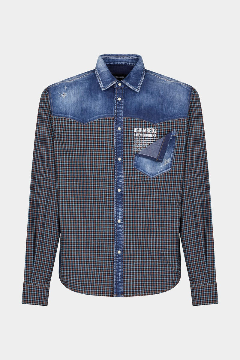 STREET MIXED FLANNEL SHIRT 1