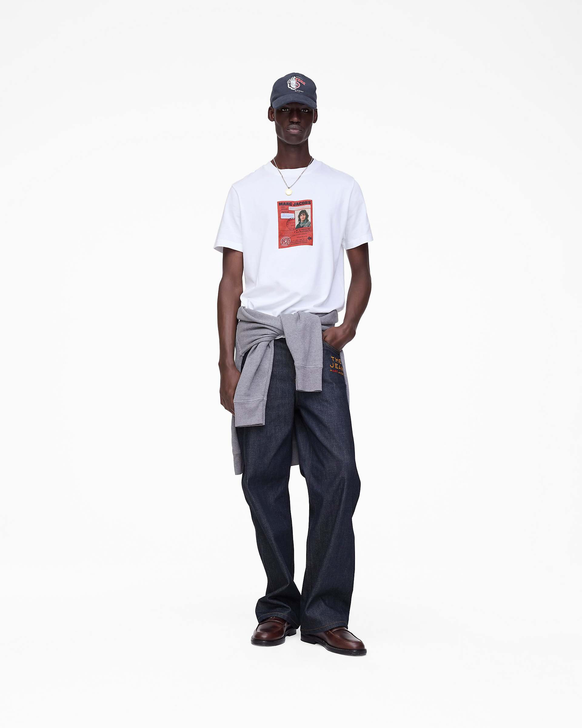 THE A.P.C. X MARC JACOBS CARTE ORANGE T-SHIRT - 10