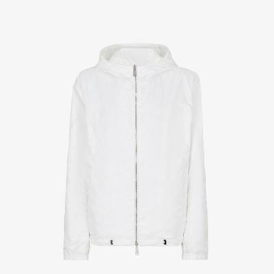 FENDI White nylon jacket outlook