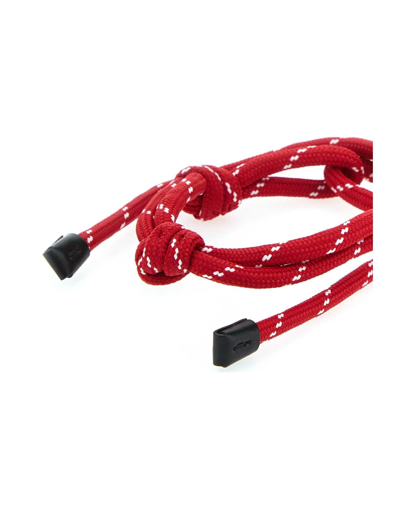 Red Fabric Bracelet - 3