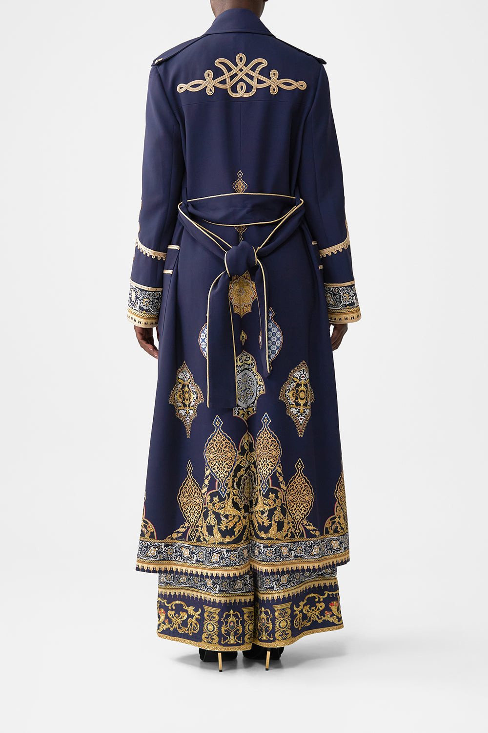 LONG MILITARY COAT - 3