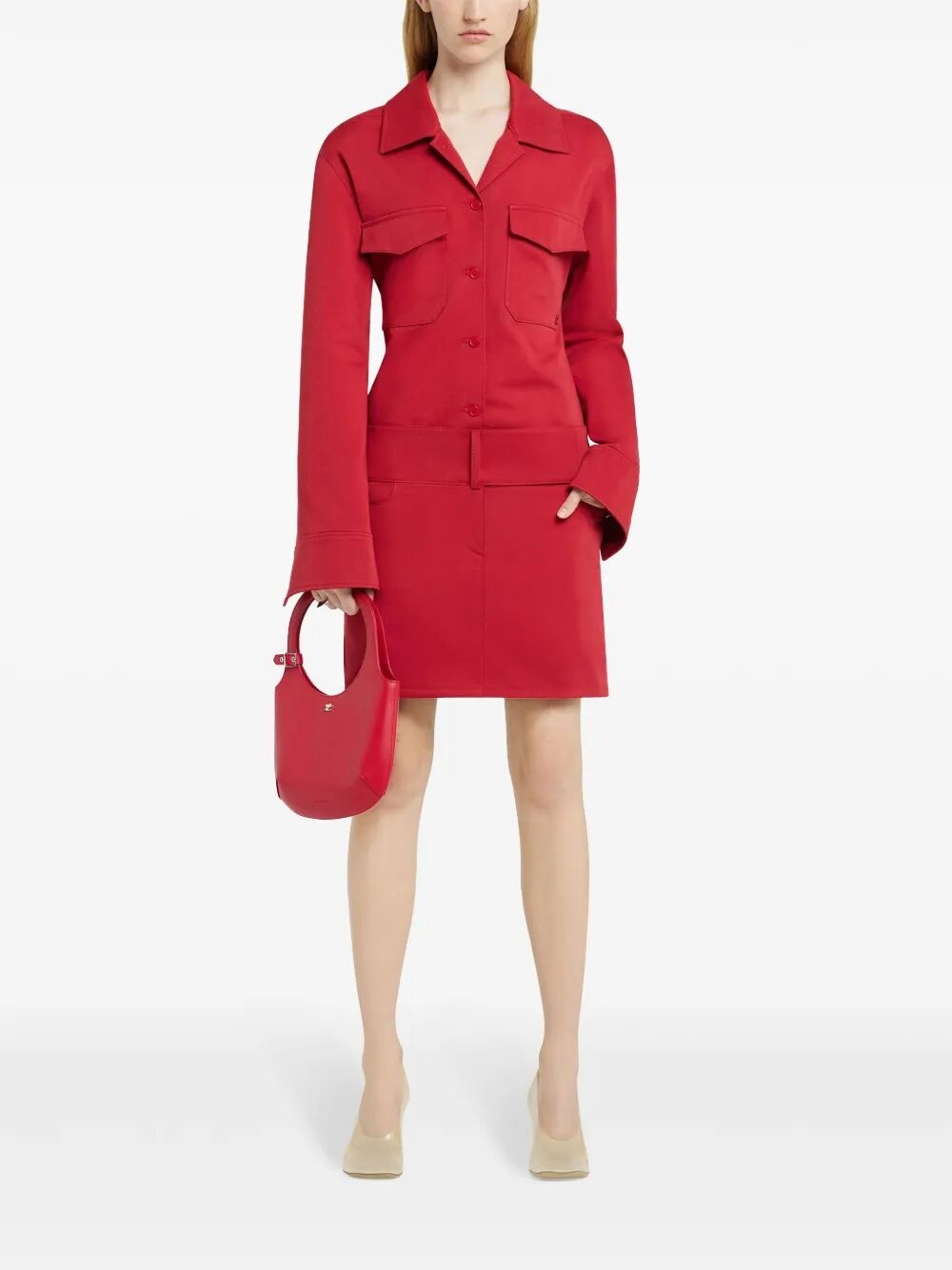 Courreges Women Shirt Utility Polycotton - 3