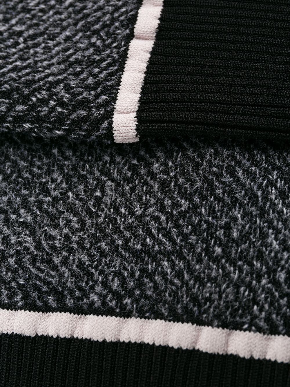 knitted logo top - 7