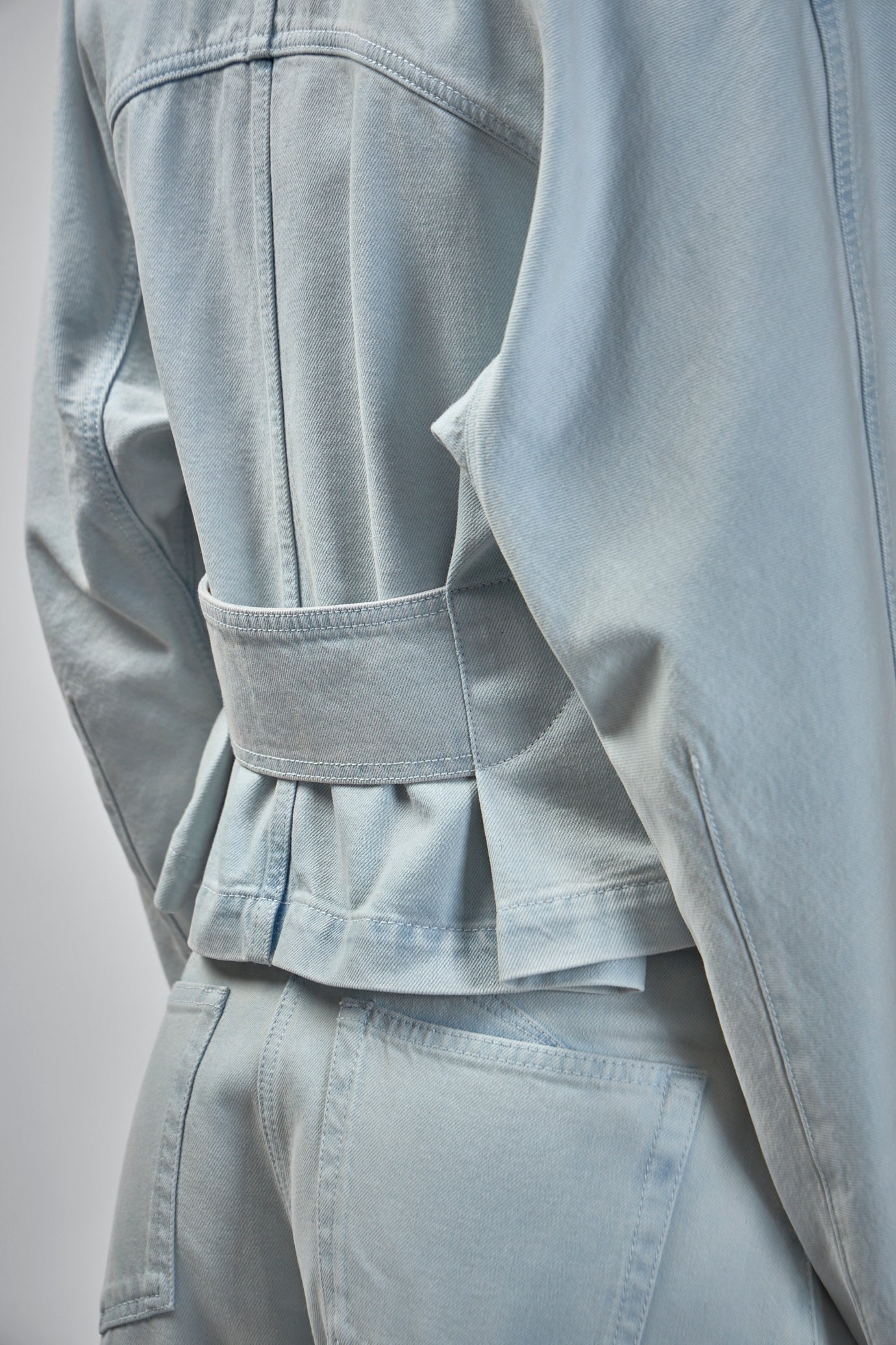 Round Denim Jacket - 5