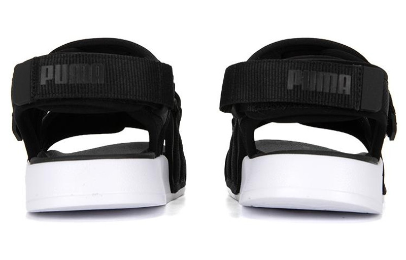 PUMA PUMA Leadcat City Sandal 'Black White' 389079-01 outlook