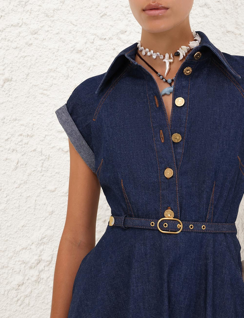 zimmermann denim flip dress Denim Flip Dress | ZIMMERMANN